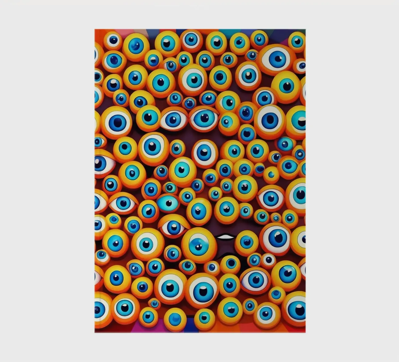 Eyes_6 notebook by AI-Portraits by LK