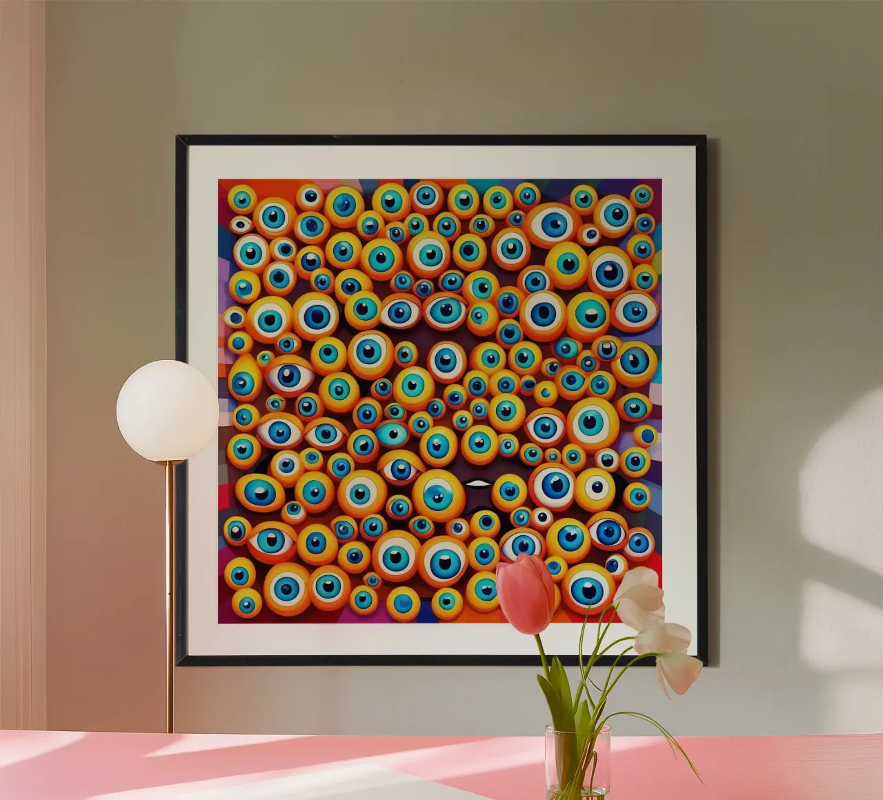 Occhi_6 poster da AI-Portraits by LK