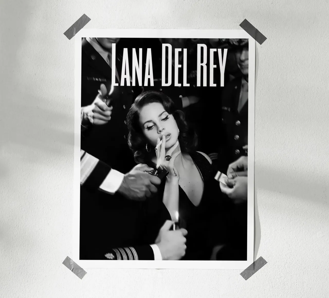 Il fumo iconico di Lana Del Rey poster da licongeilish