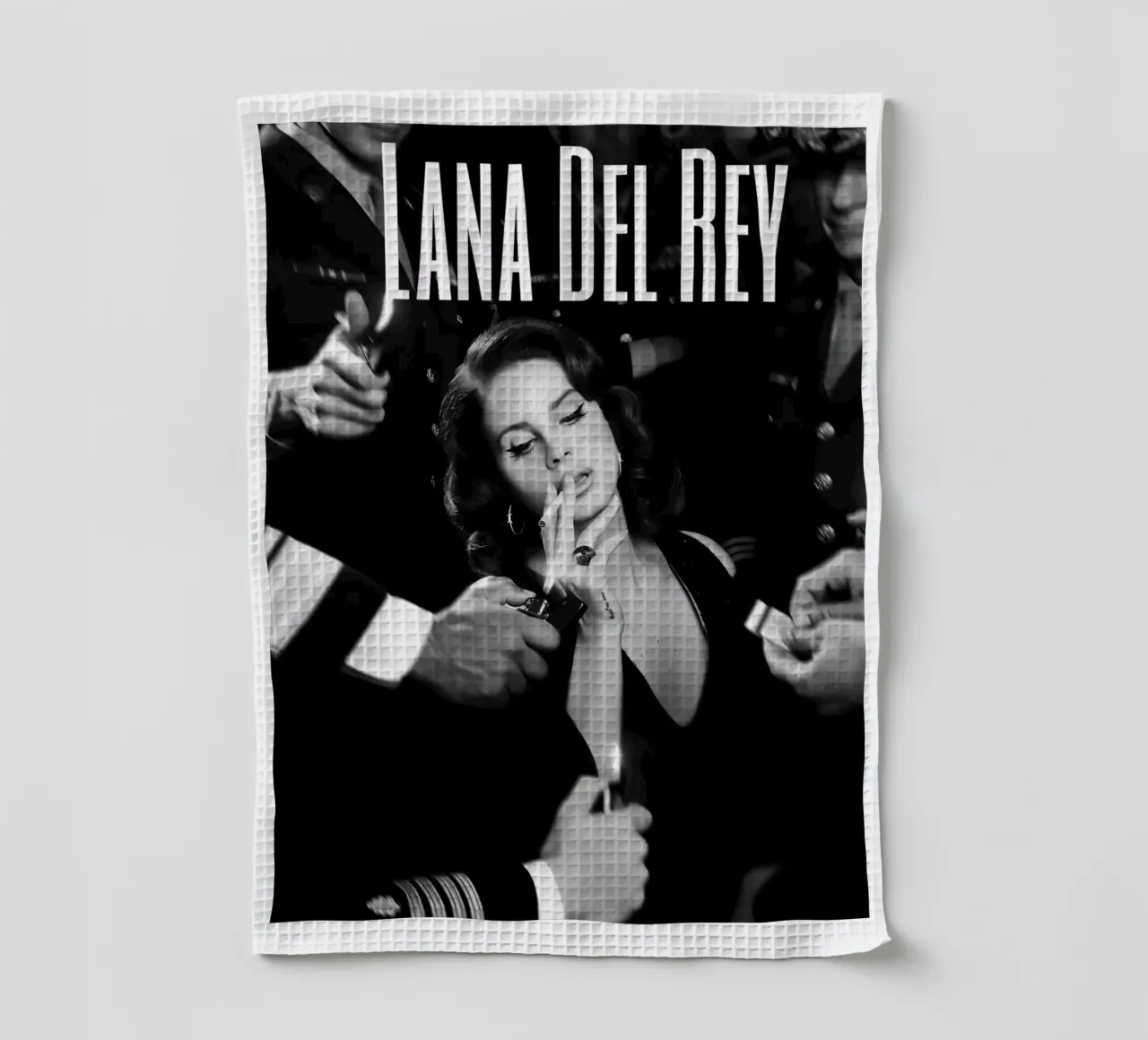 Iconisch roken Lana Del Rey theedoek van licongeilish
