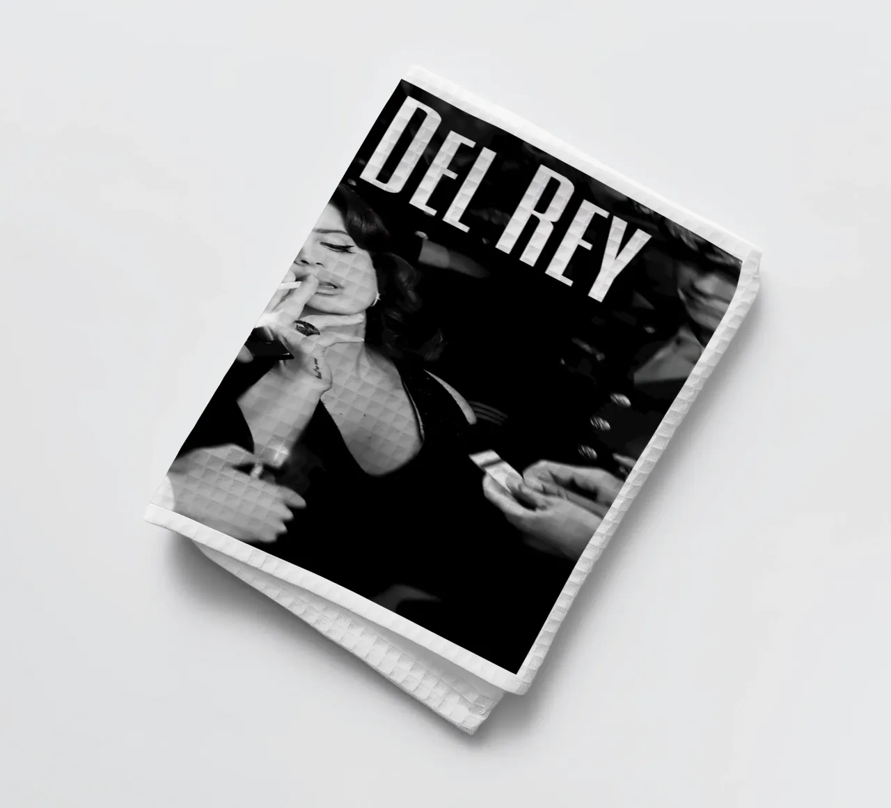 Iconisch roken Lana Del Rey theedoek van licongeilish