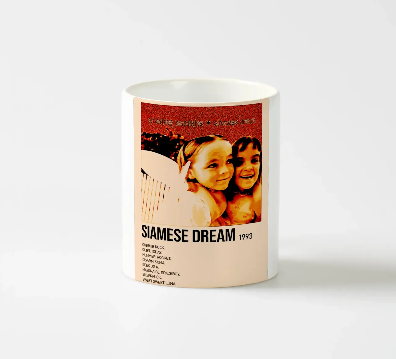 smashing pumpkins rock art 2 tazza in ceramica da music soul