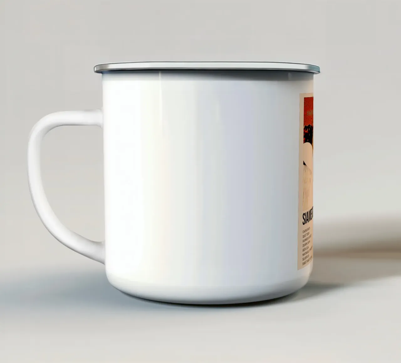 smashing pumpkins rock art 2 tazza in smalto da music soul