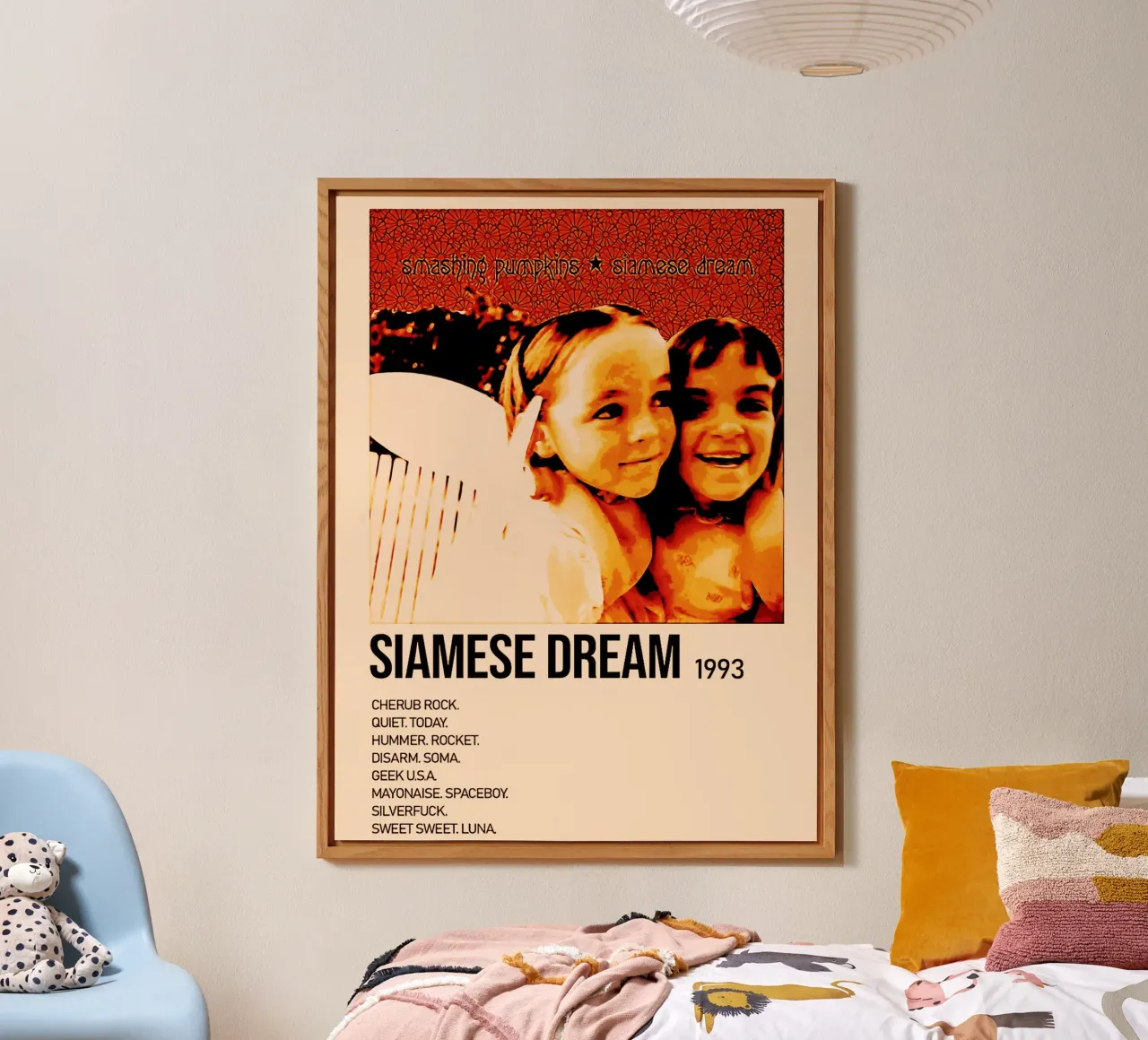 smashing pumpkins rock art 2 alluminio dibond da music soul