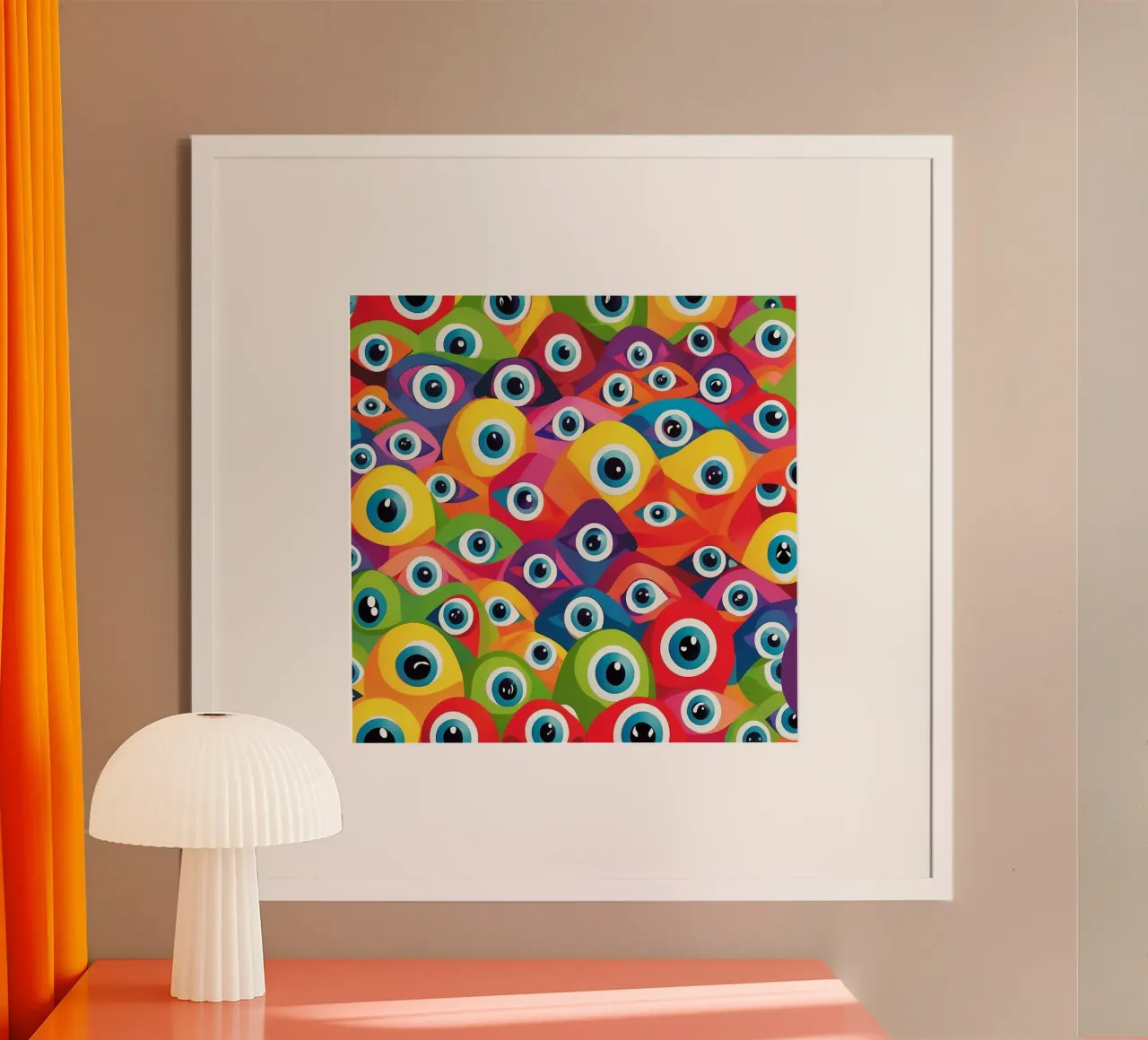 Occhi_7 poster da AI-Portraits by LK