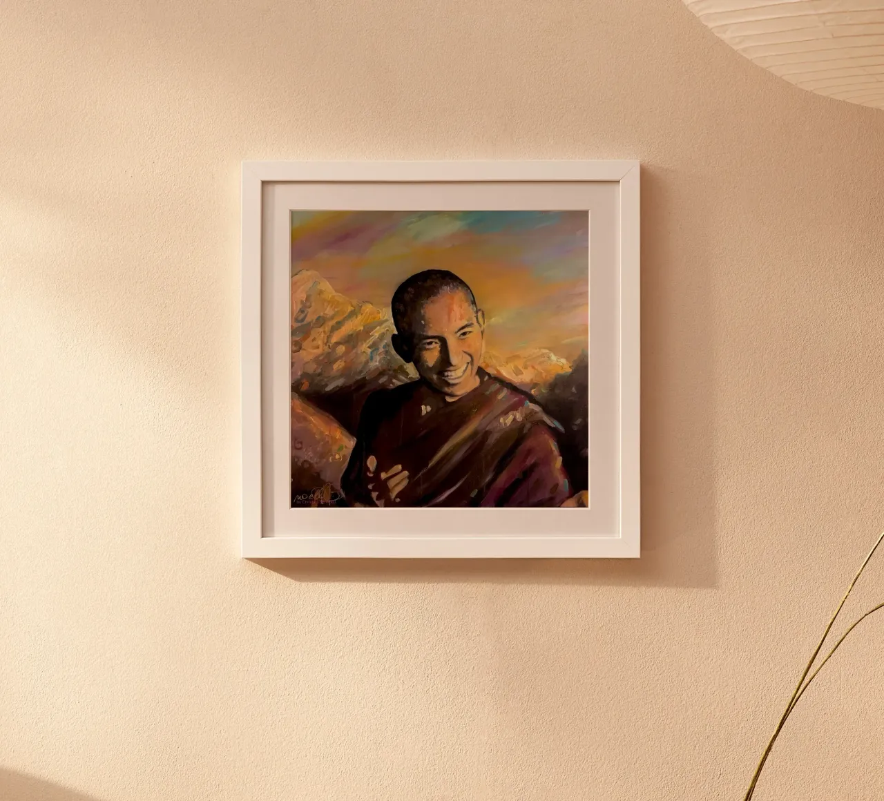 Lama Zopa Rinpoche, maestro realizzato poster da Happy 😃 Art 🎨 by Christine Schnoell