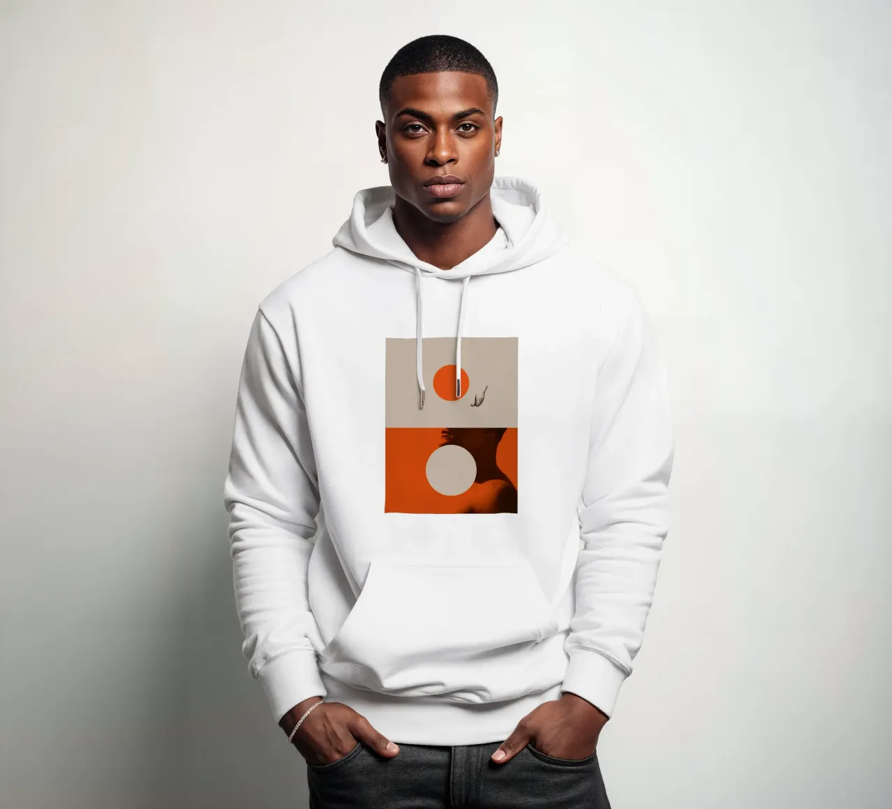 Dive into my Summer felpa con cappuccio da Frank Moth