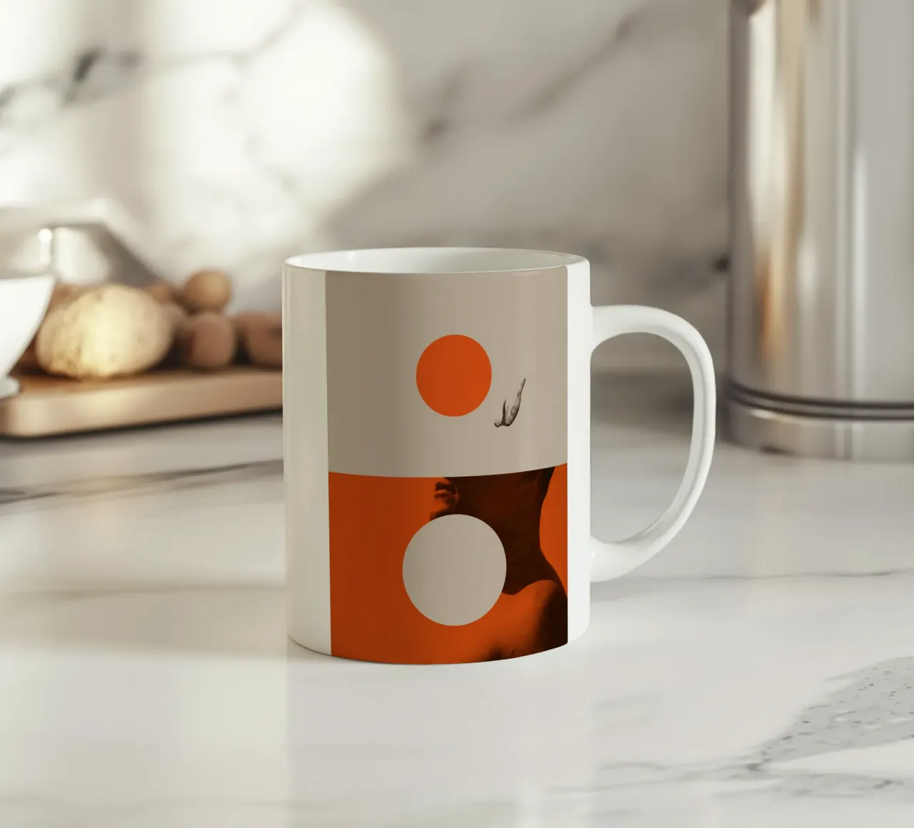Dive into my Summer tazza in ceramica da Frank Moth