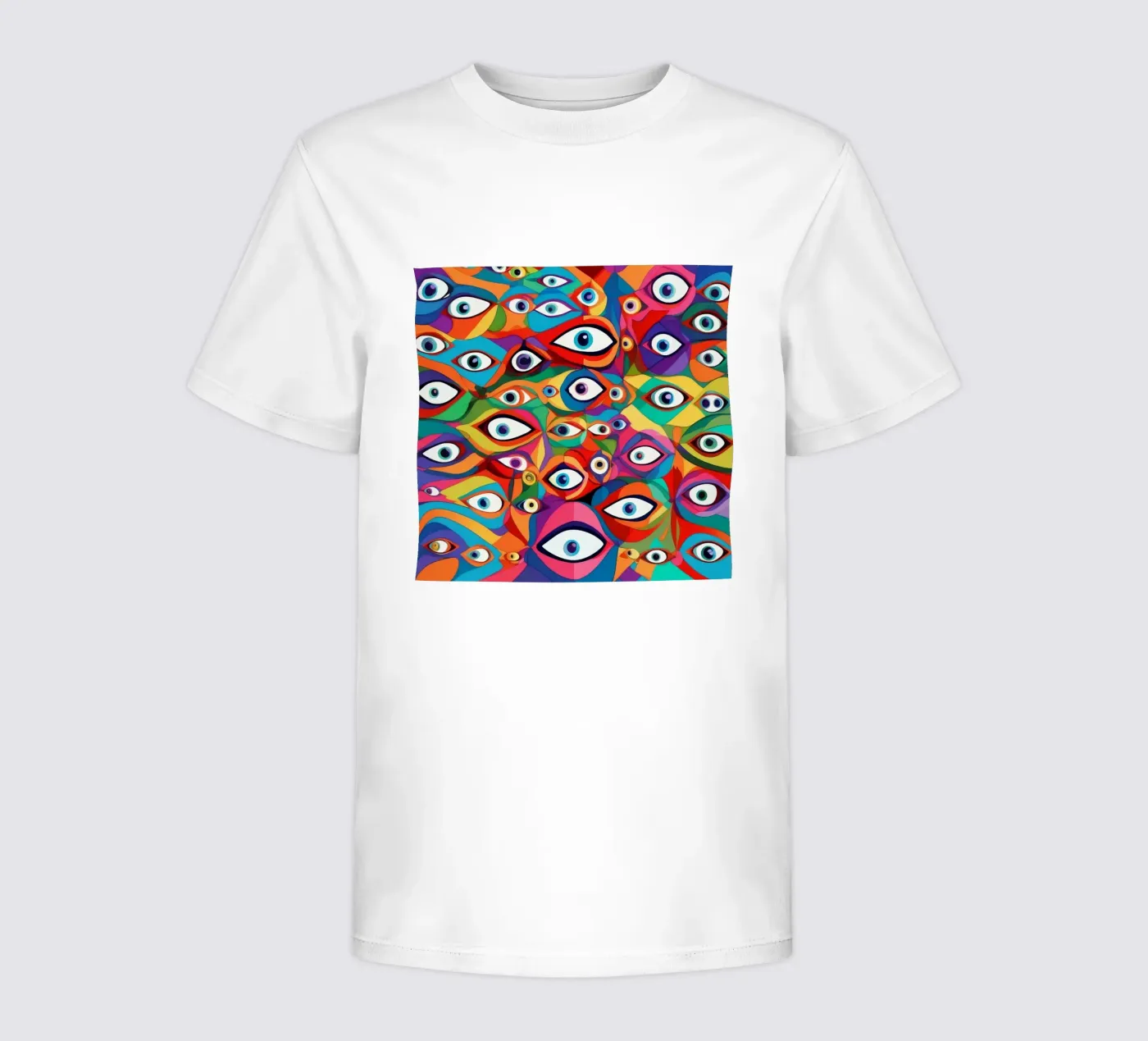 Occhi_8 t-shirt bambini da AI-Portraits by LK