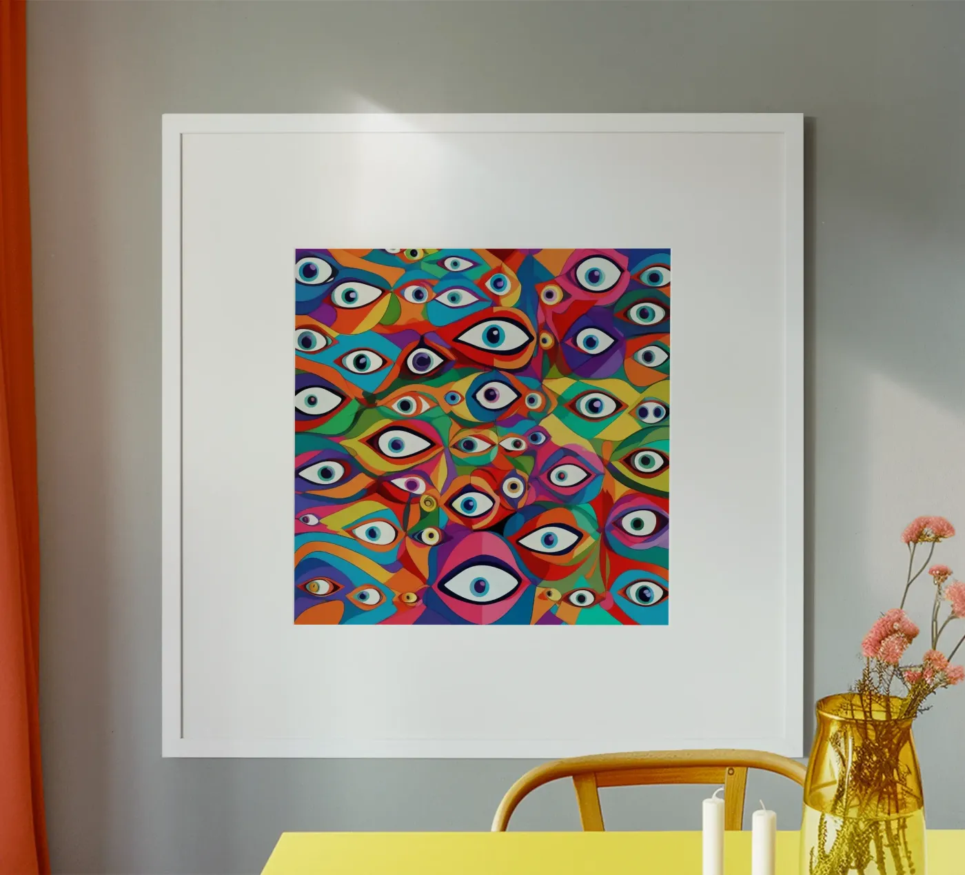 Occhi_8 poster da AI-Portraits by LK