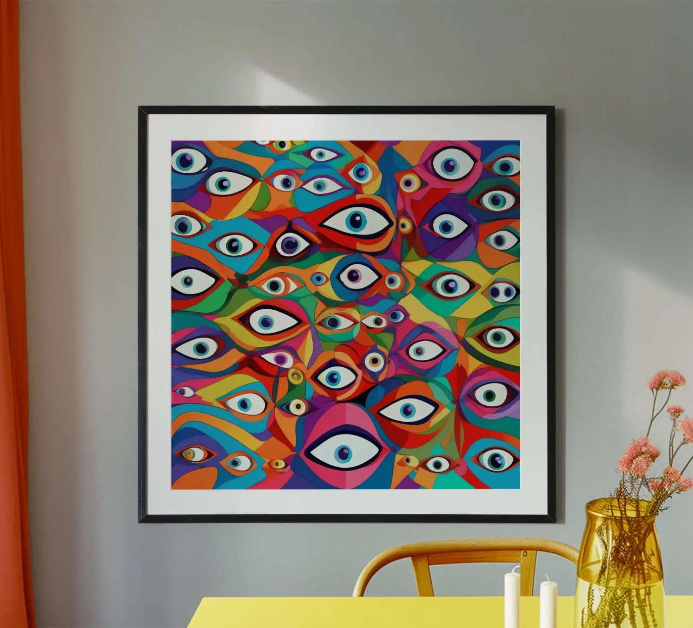 Occhi_8 poster da AI-Portraits by LK