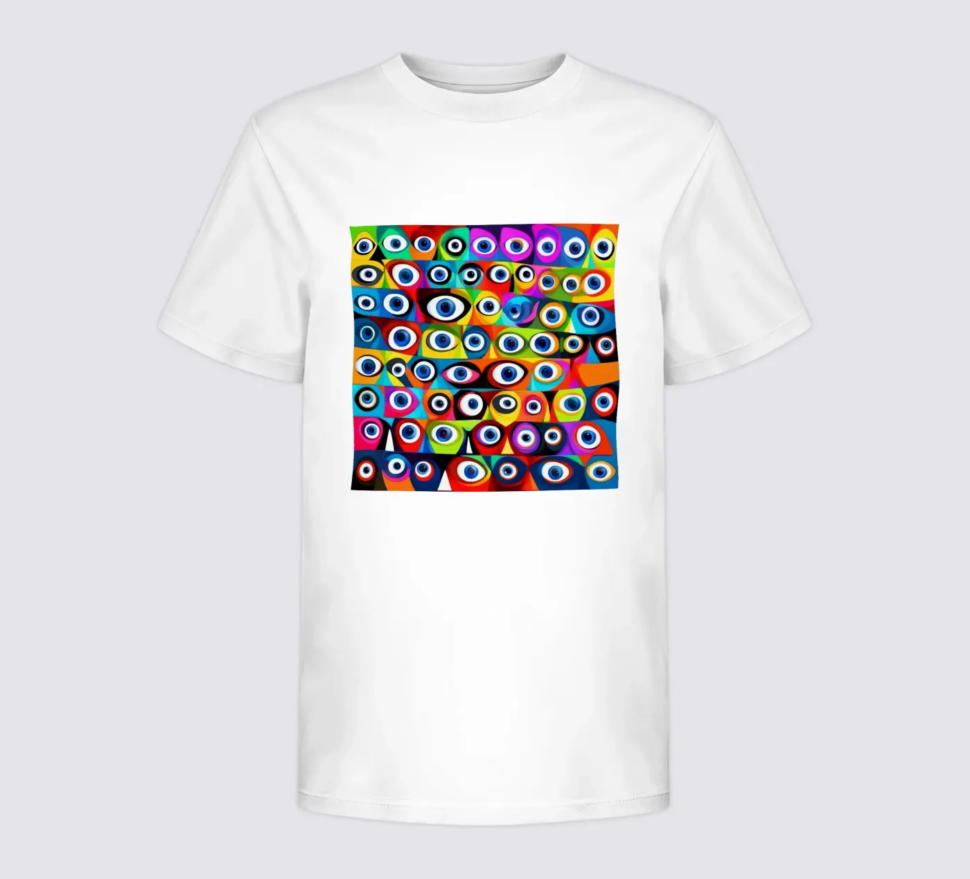 Occhi_9 t-shirt bambini da AI-Portraits by LK