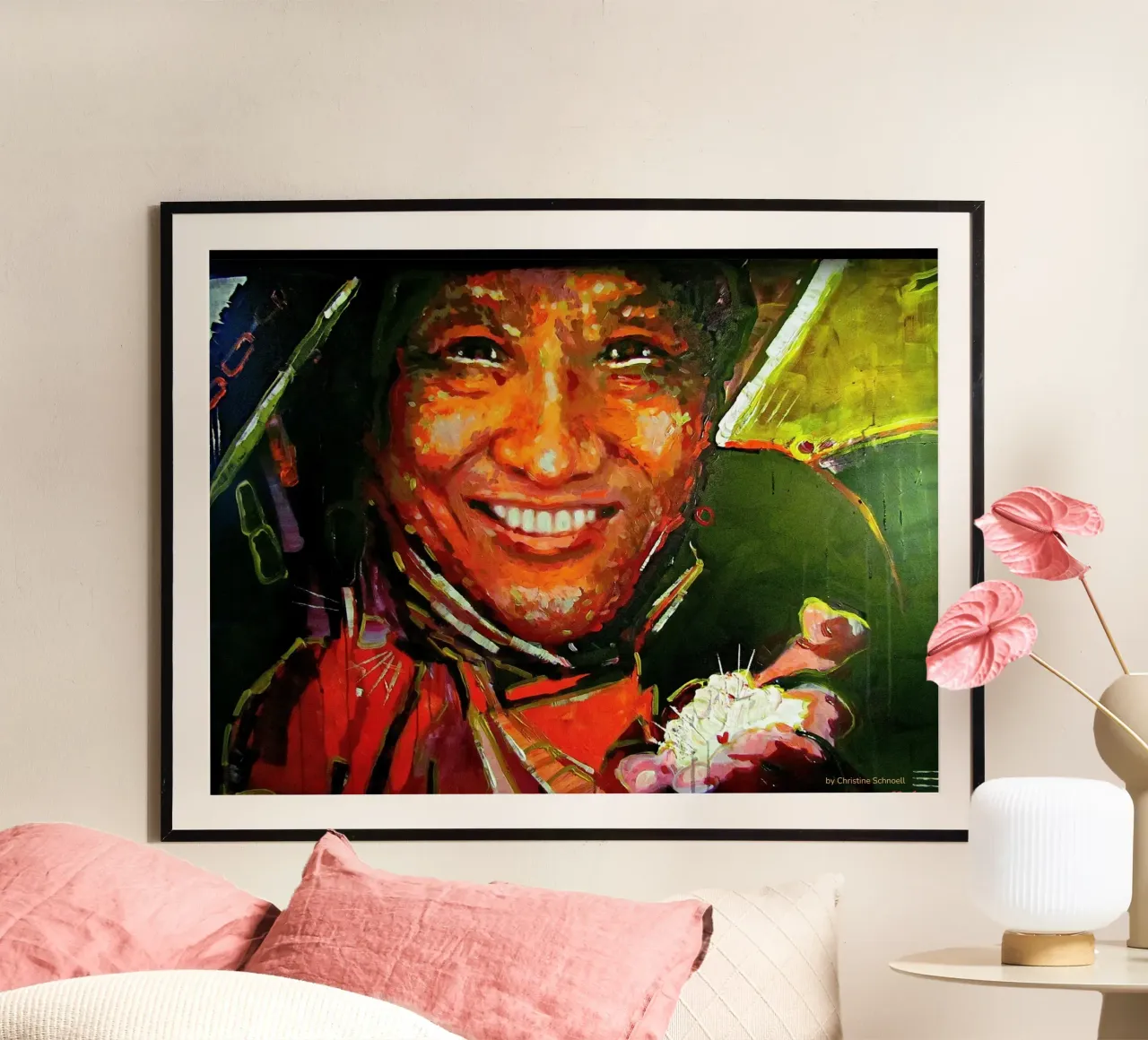 Dilgo Khyentse Rinpoche, Tibetischer Meister, Brilliant Moon poster da Happy 😃 Art 🎨 by Christine Schnoell