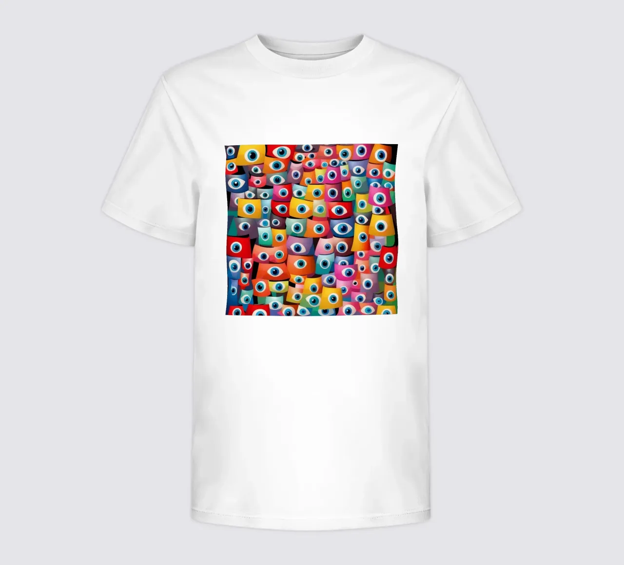 yeux_10 t-shirt enfant de AI-Portraits by LK