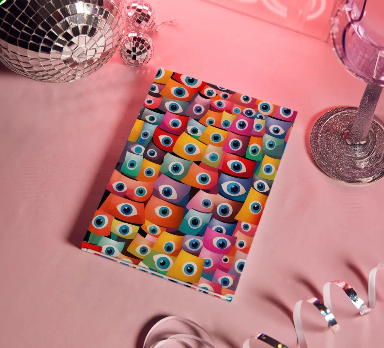 Eyes_10 notebook by AI-Portraits by LK