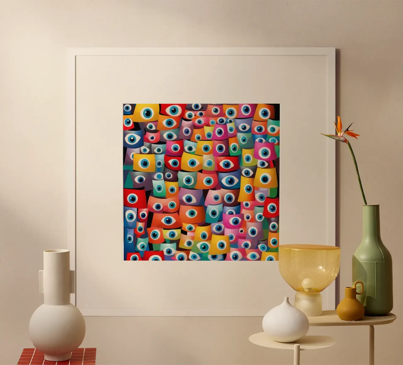 Occhi_10 poster da AI-Portraits by LK