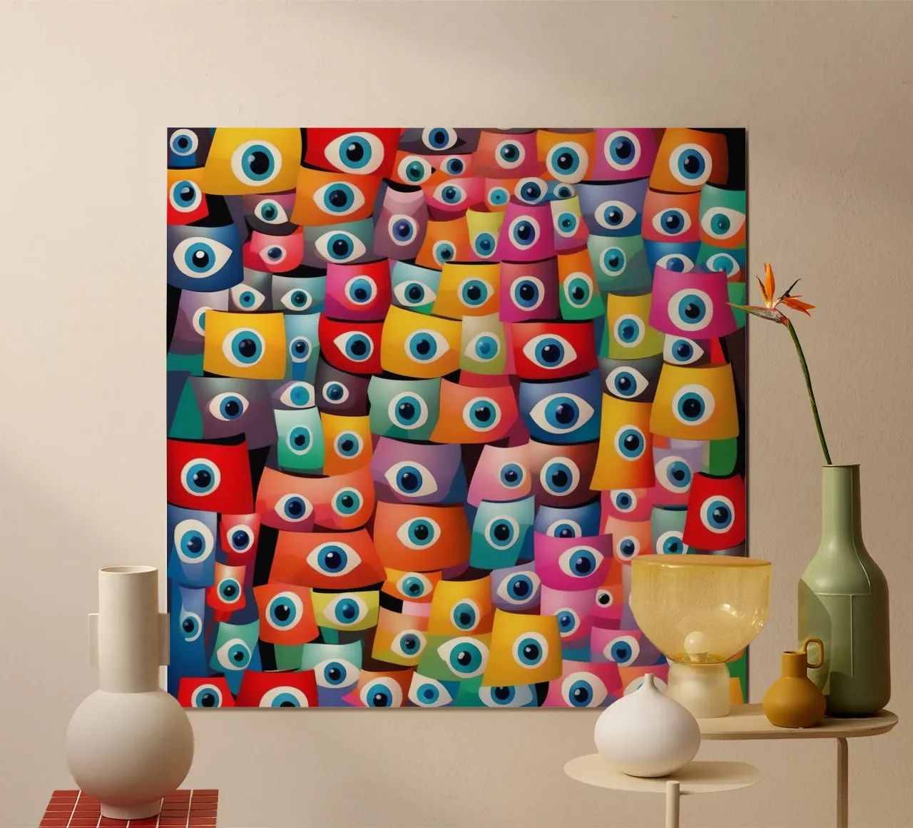 Occhi_10 poster da AI-Portraits by LK