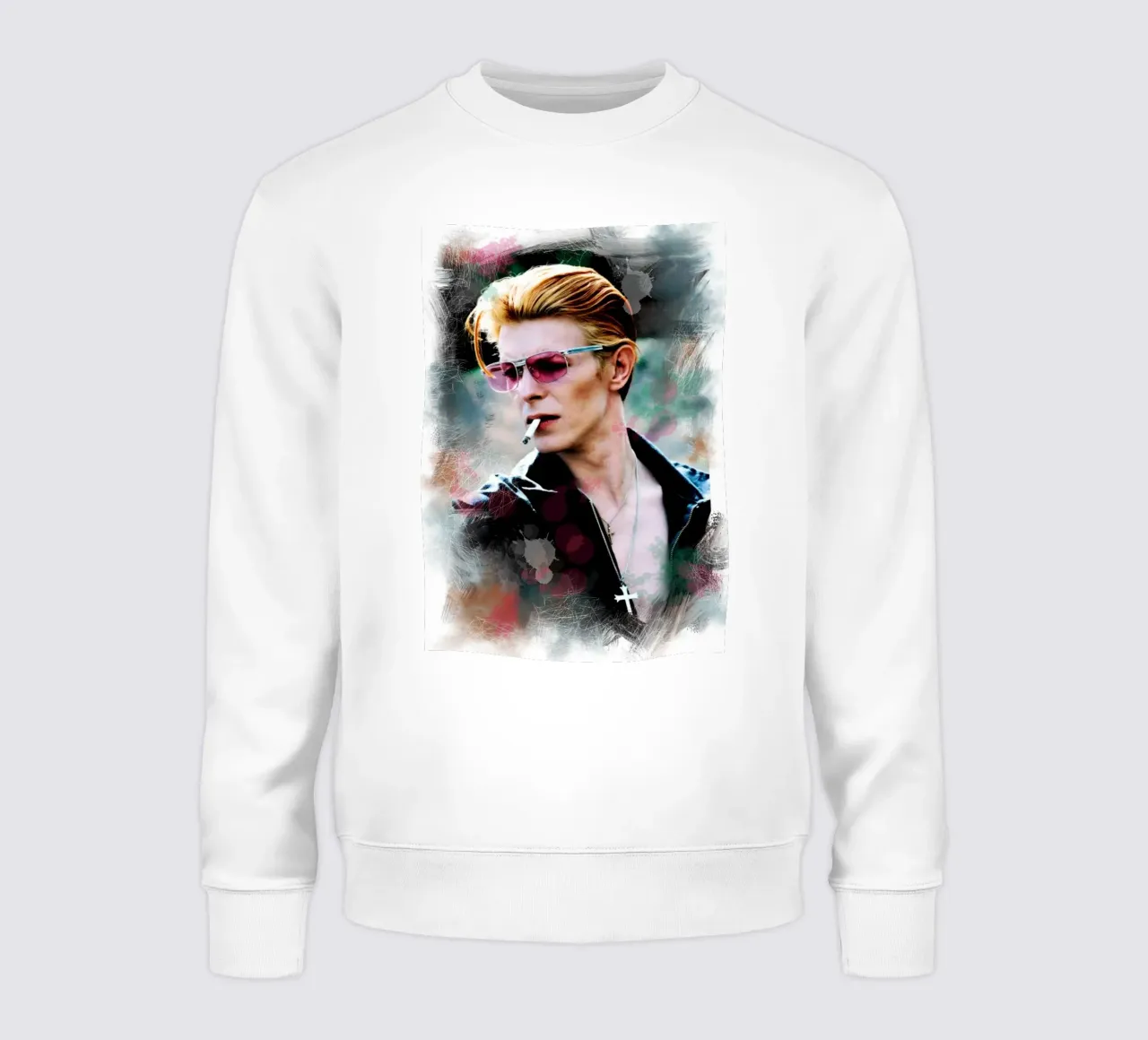 David Bowie smoking felpa da Lembayung art