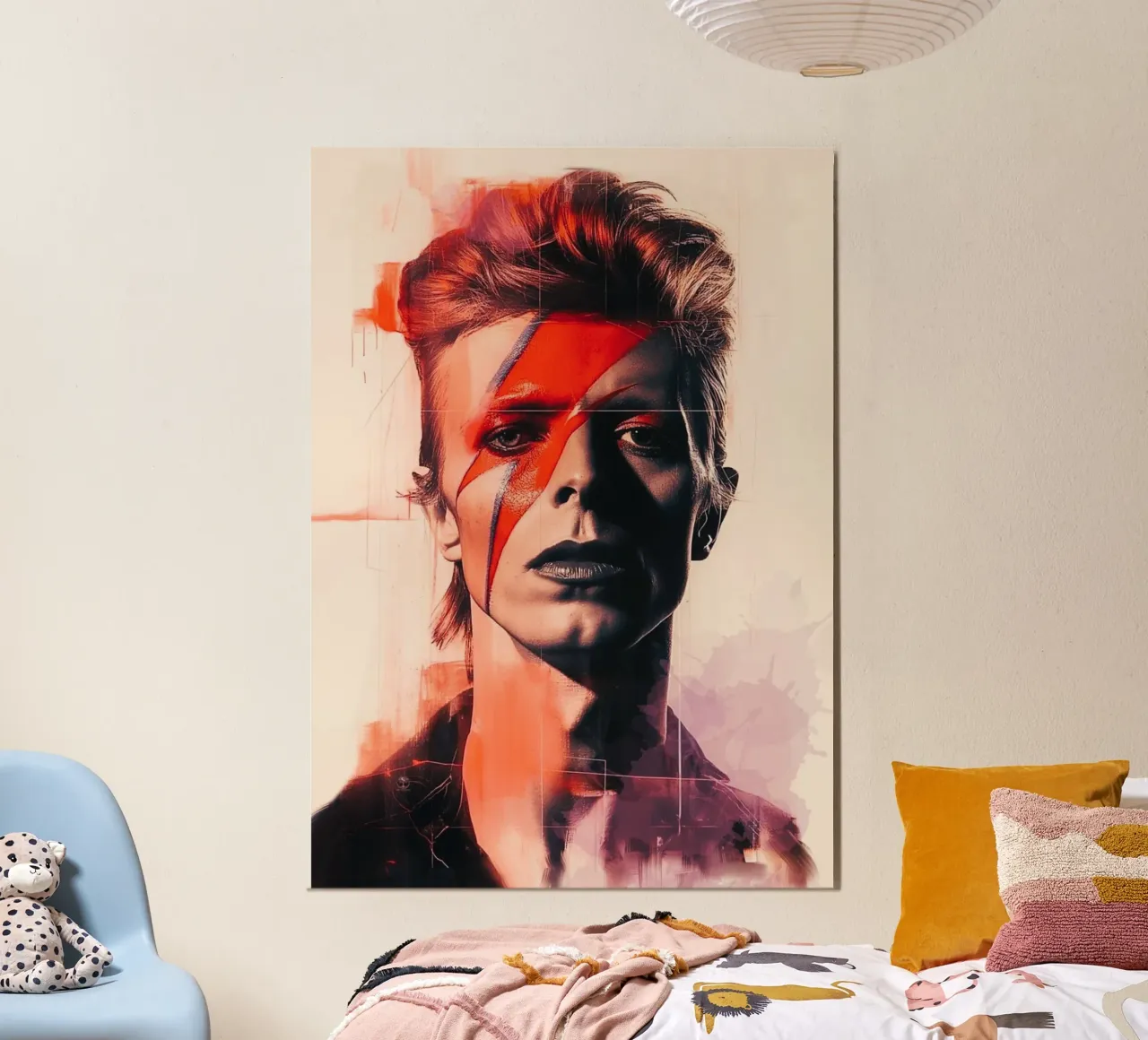 Iconic style of David Bowie carta hahnemühle da Lembayung art