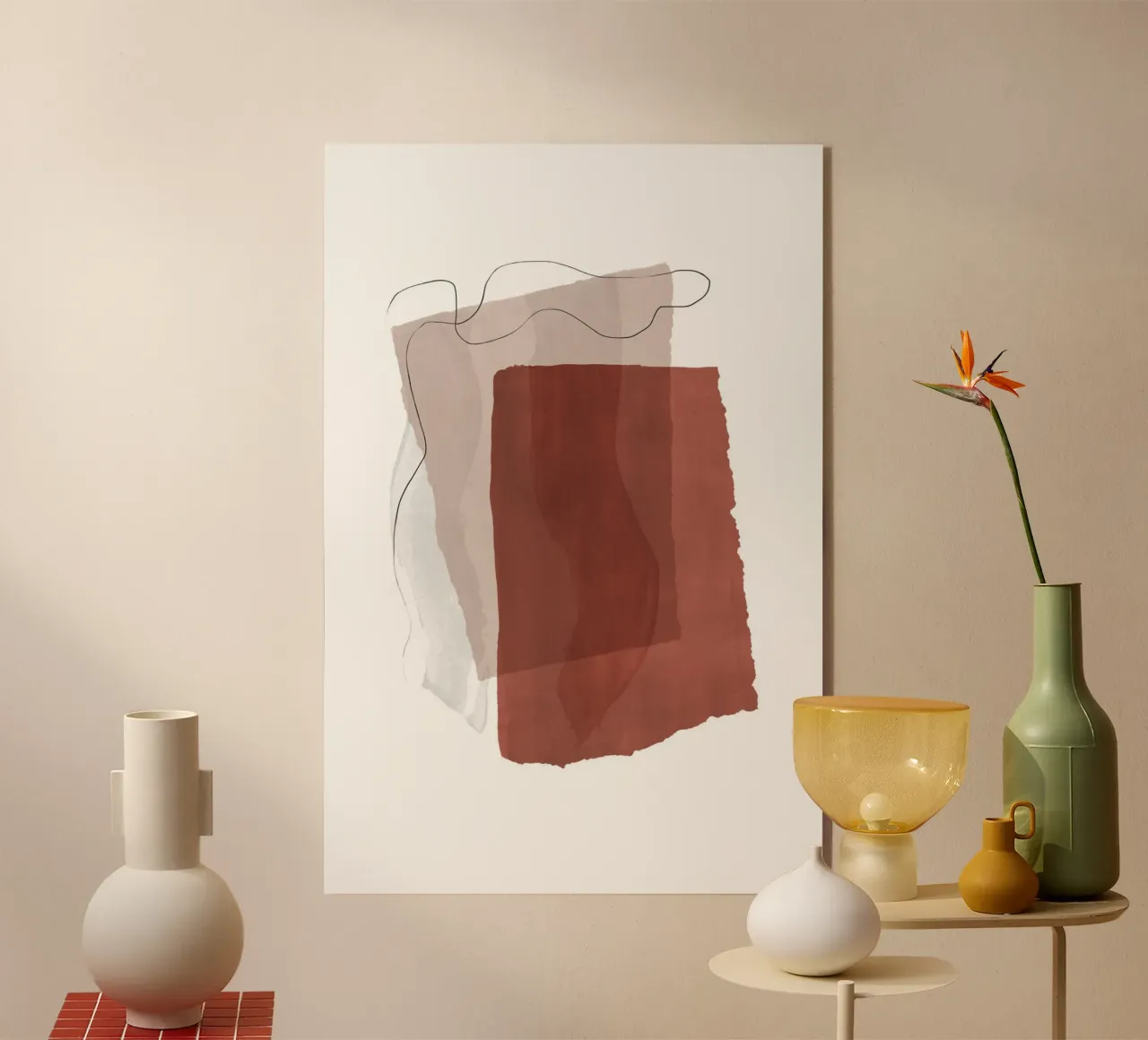 Frammenti 2 plexiglass da NouveauPrints