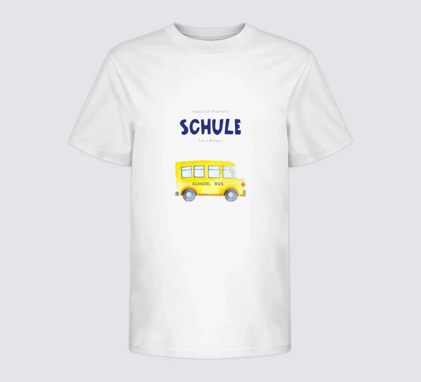 School bus Kinder T-Shirt von Kartenliebe