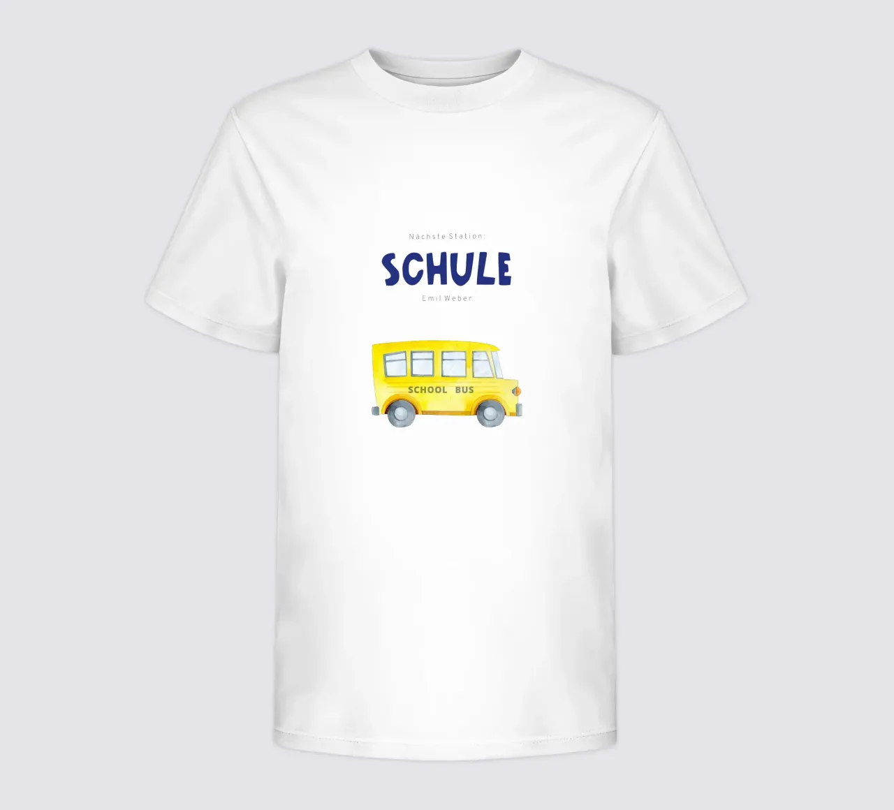 Schoolbus kinder t-shirt van Kartenliebe