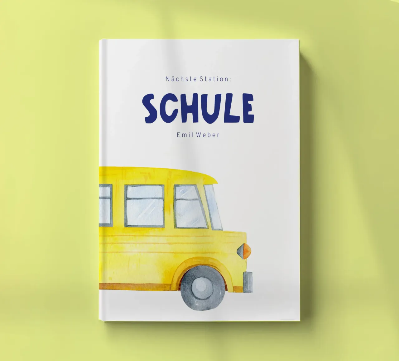 School bus notebook by Kartenliebe