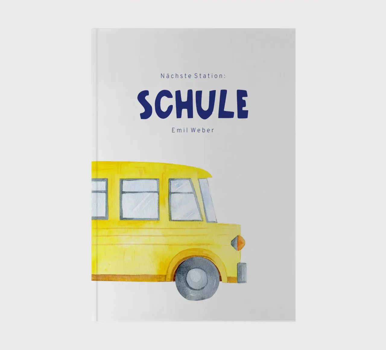 School bus notebook by Kartenliebe