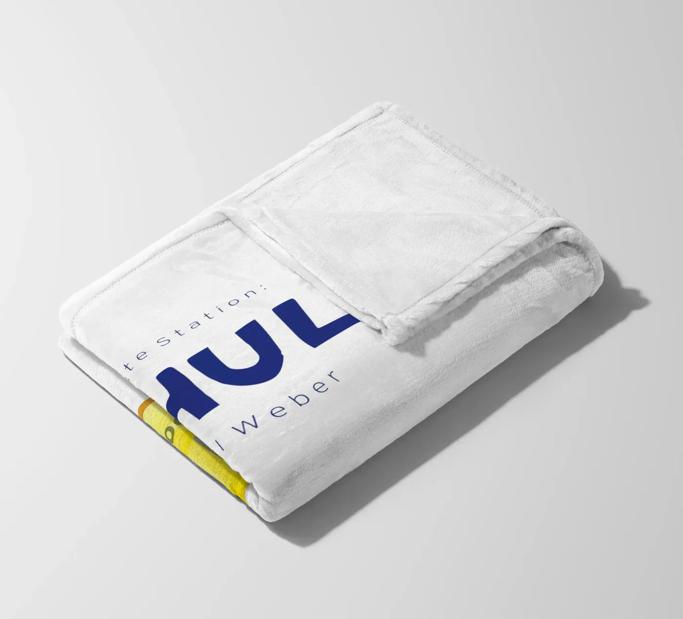 Schulbus Fleecedecke von Kartenliebe