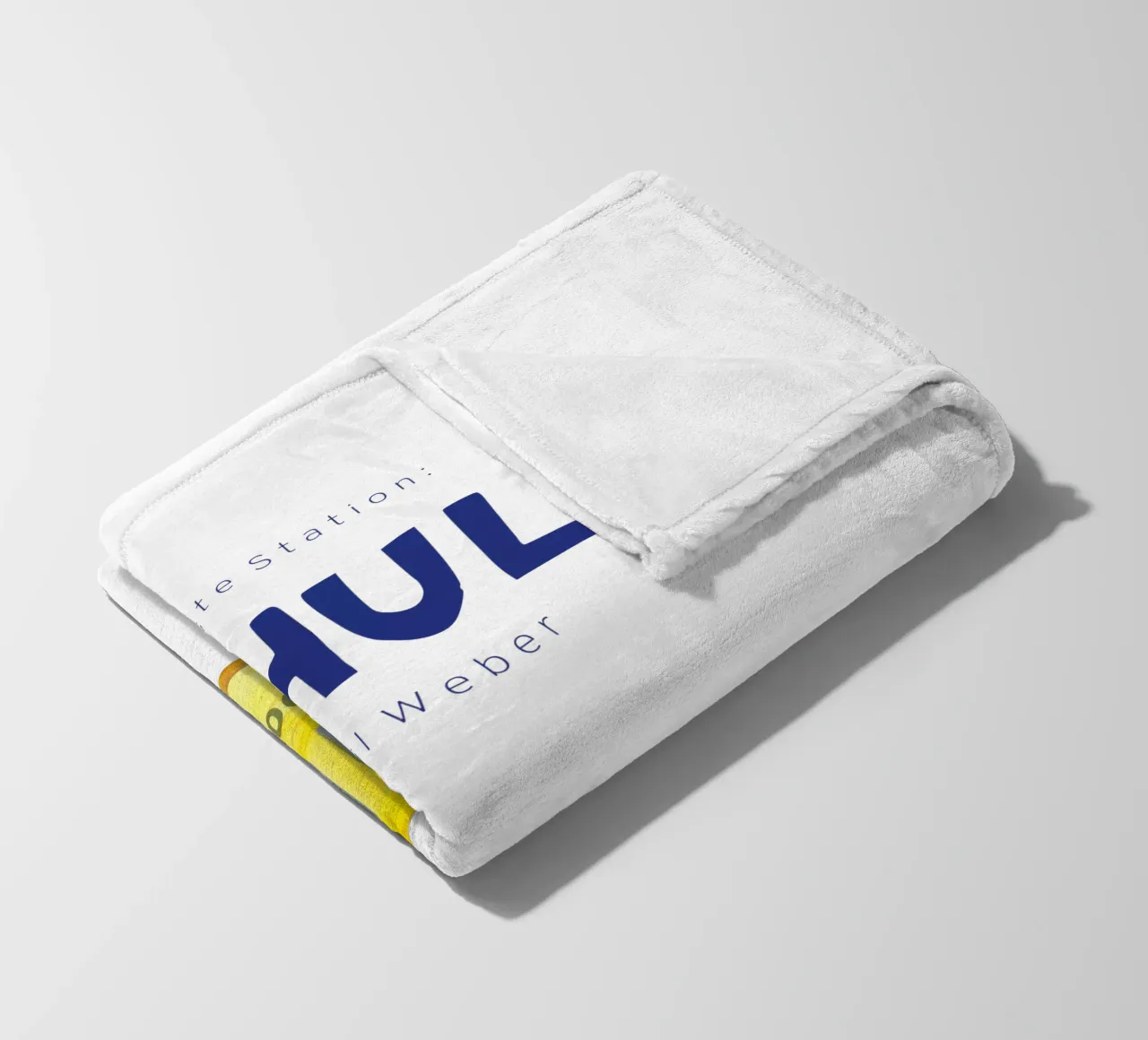 Schoolbus fleecedeken van Kartenliebe