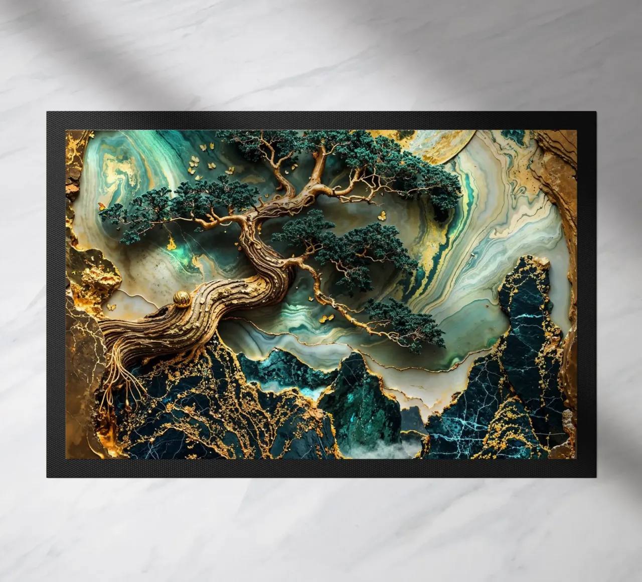 Golden Bonsai Sanctuary zerbino da Pixaverse