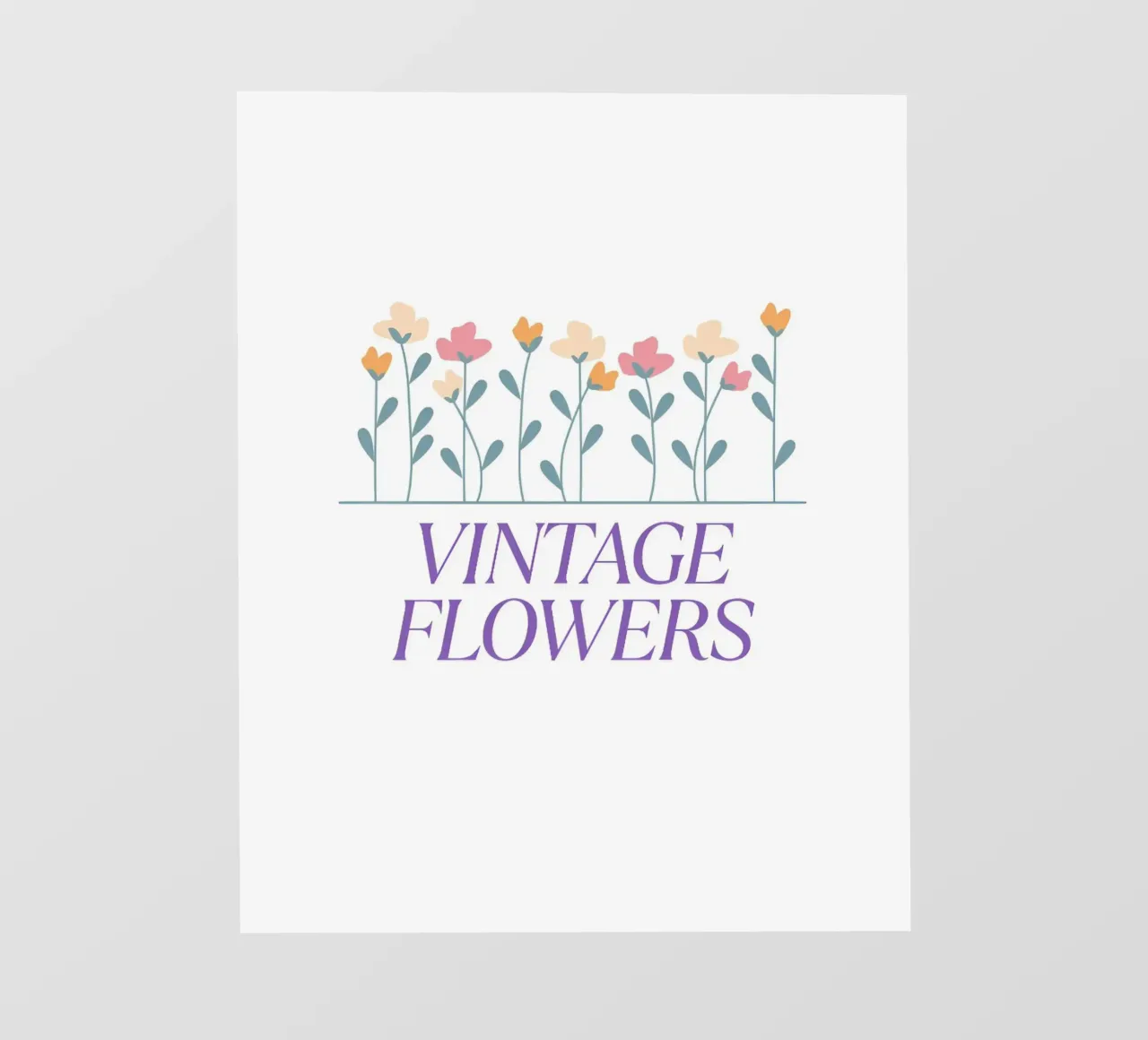 Fiori d'epoca telo in pvc da luxi&lace