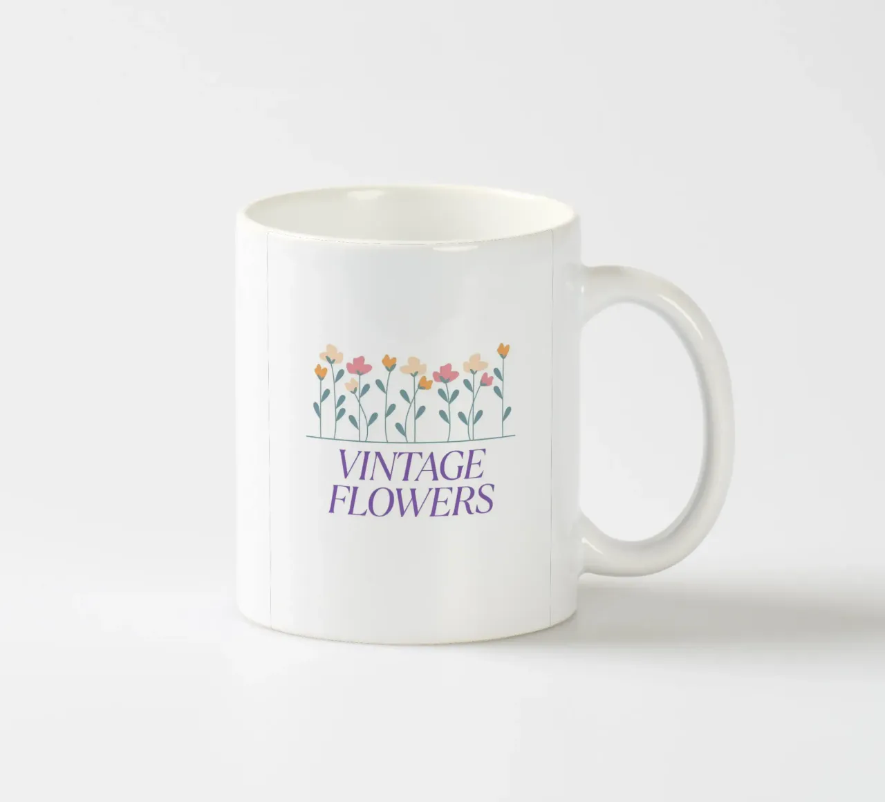 Fiori d'epoca tazza in ceramica da luxi&lace
