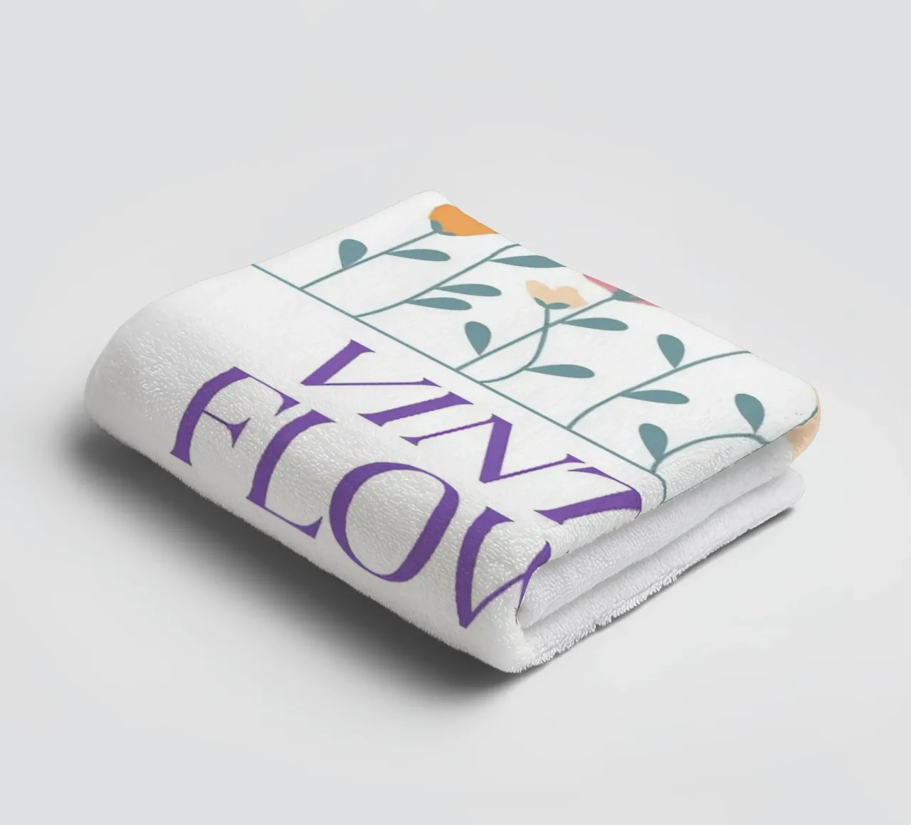 Fiori d'epoca asciugamano da bagno da luxi&lace