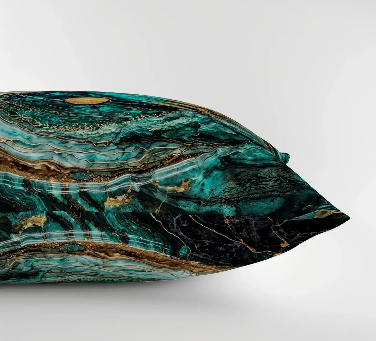 Yin Yang Harmony Kintsugi Art cuscino da Pixaverse