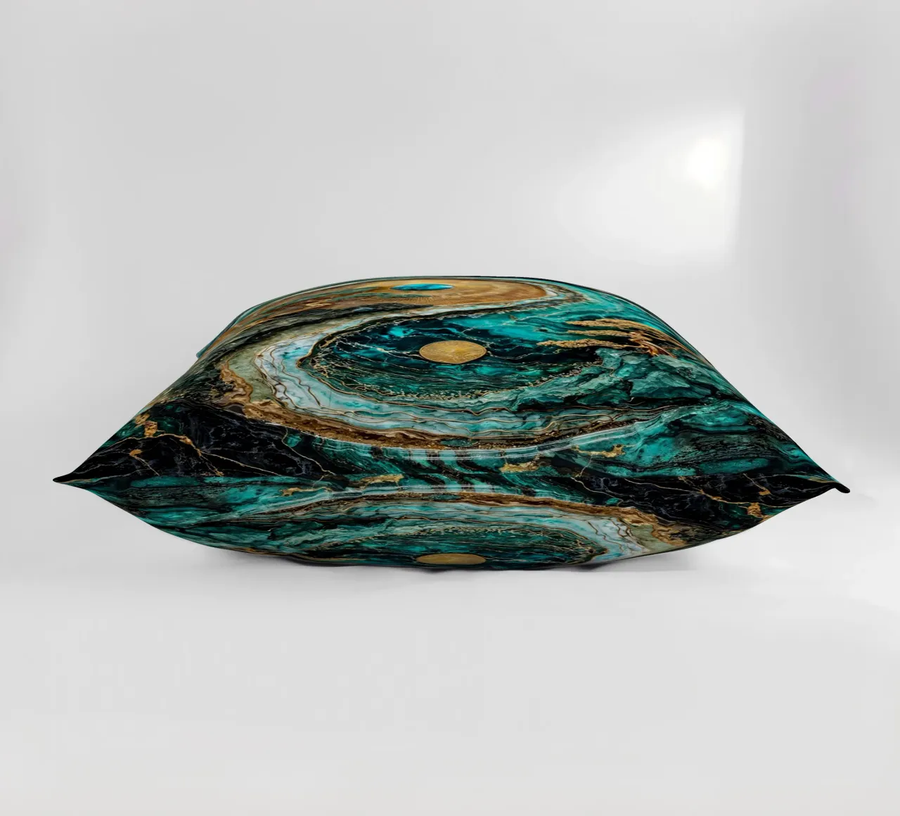 Yin Yang Harmony Kintsugi Art cuscino da Pixaverse