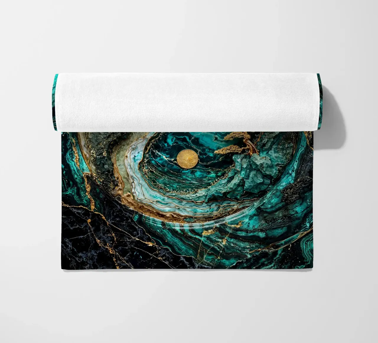 Yin Yang Harmony Kintsugi Art telo mare da Pixaverse
