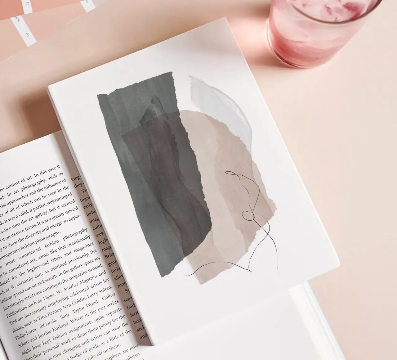 Fragments 3 notebook by NouveauPrints