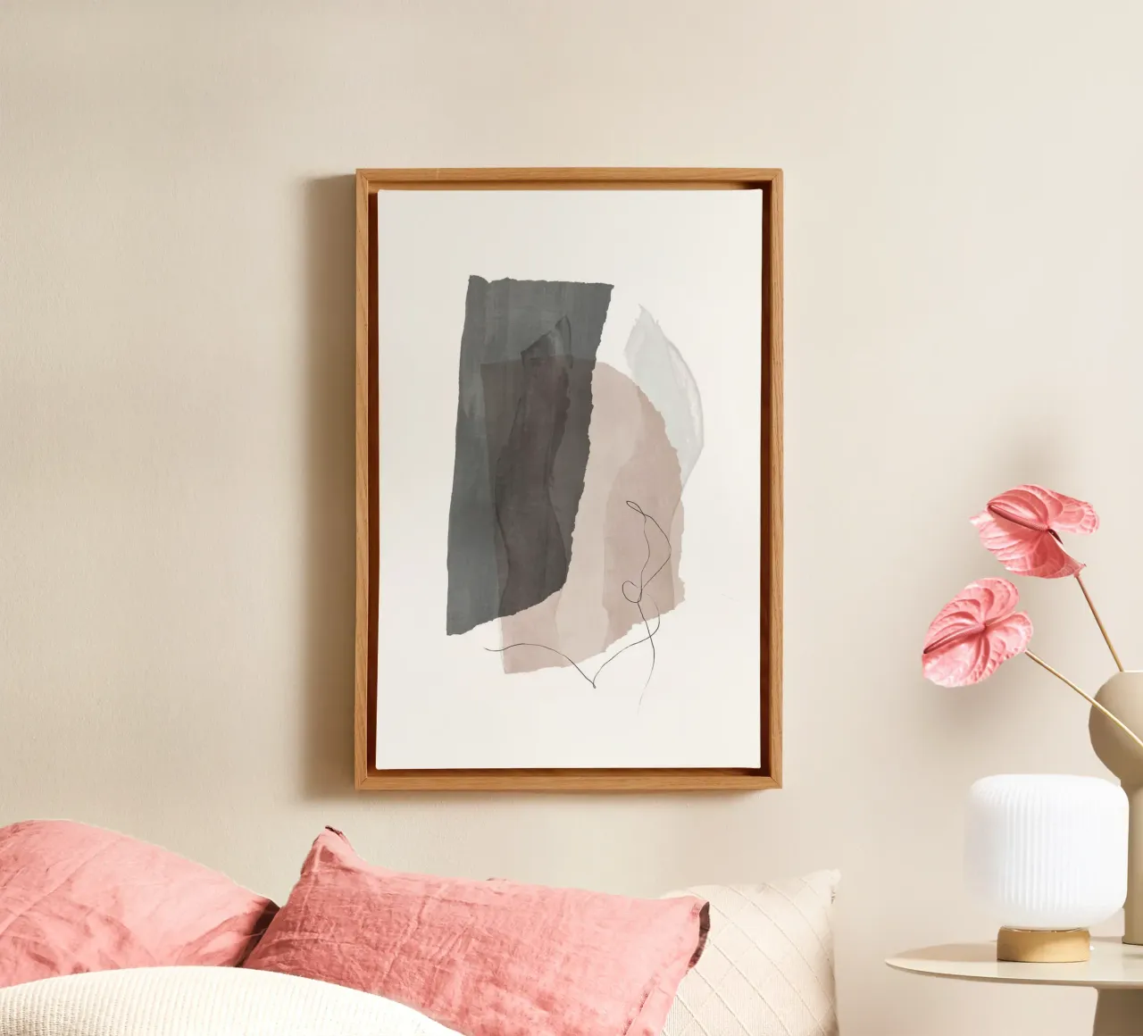 Fragments 3 canvas by NouveauPrints