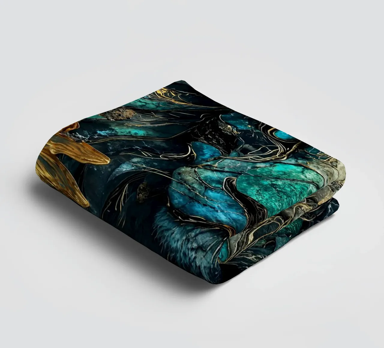Majestic Lion Kintsugi Art asciugamano da bagno da Pixaverse
