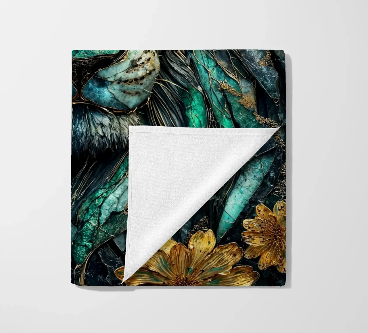 Majestic Lion Kintsugi Art telo mare da Pixaverse