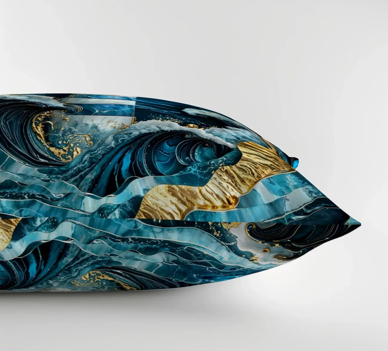 Beacon in the Storm Kintsugi Art cuscino da Pixaverse