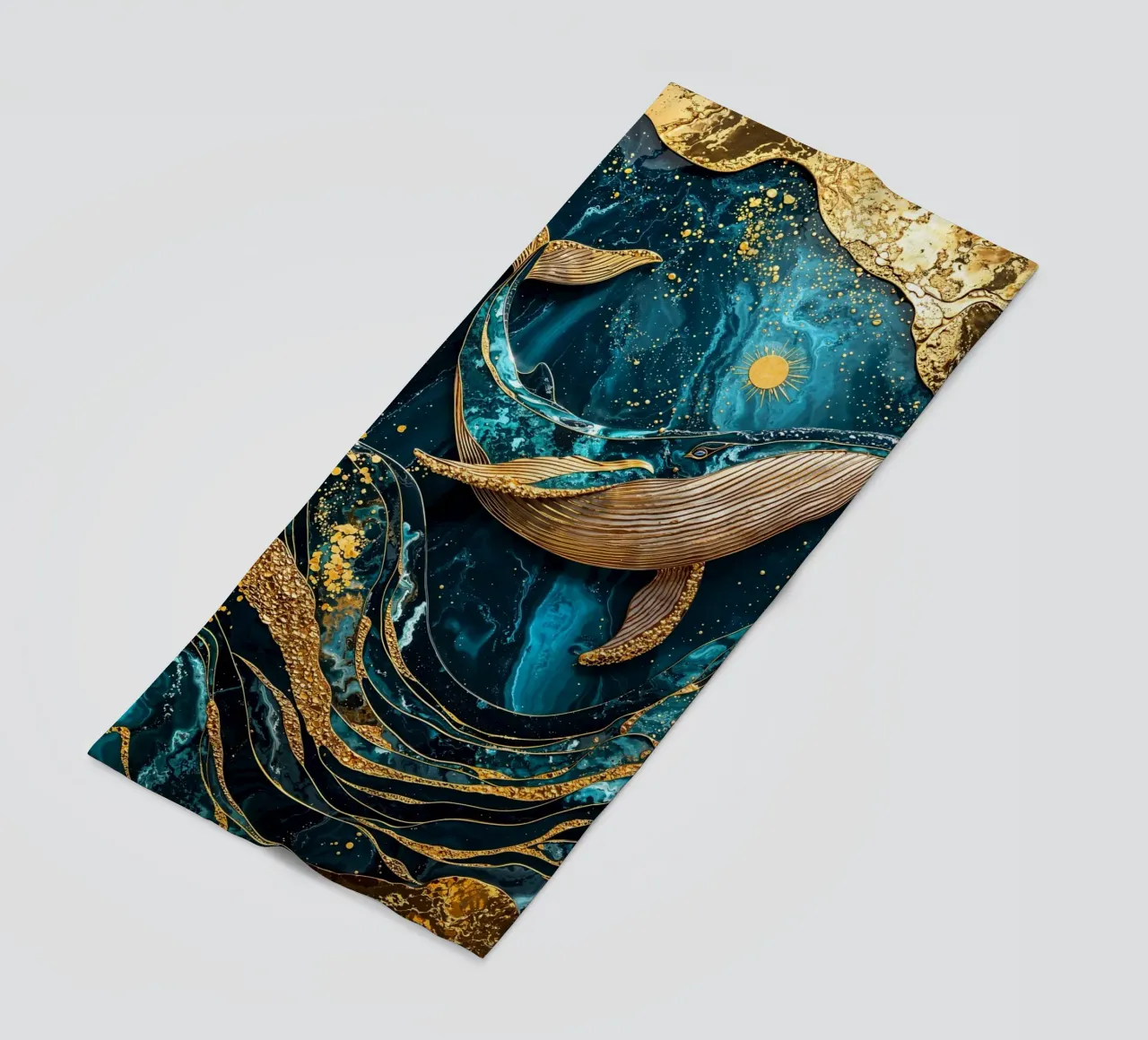 Celestial Sea Kintsugi Art telo mare da Pixaverse