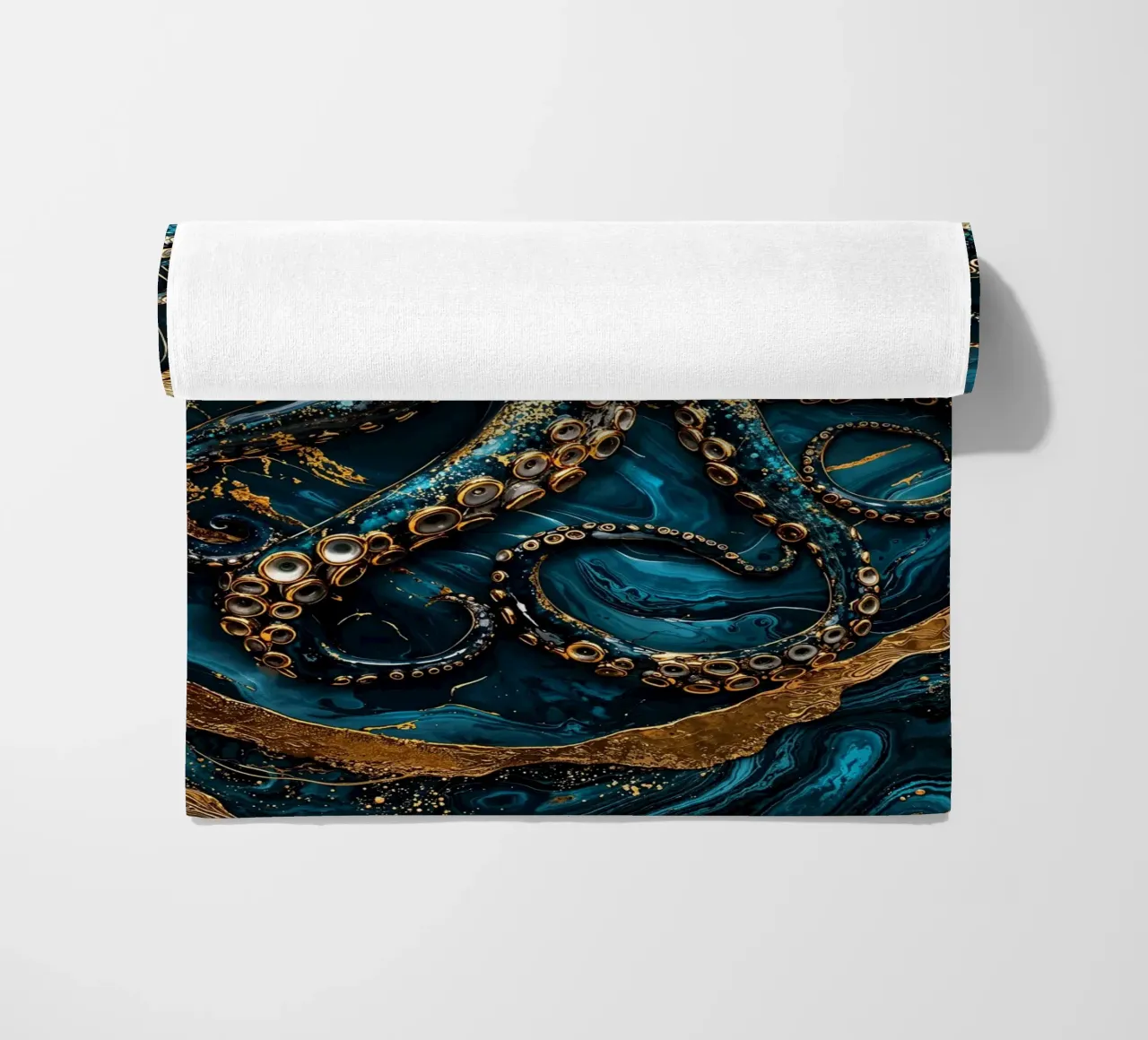 Golden Secrets of the Deep Art telo mare da Pixaverse