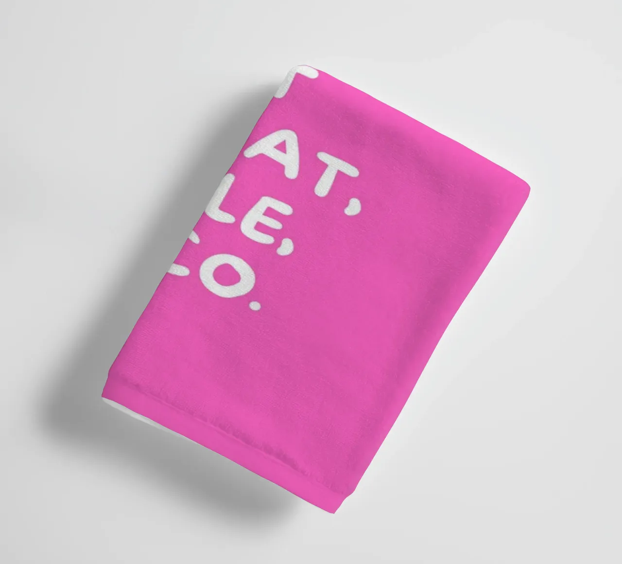 Thuis is thuis, grotdisco badhanddoek van Ohkimiko