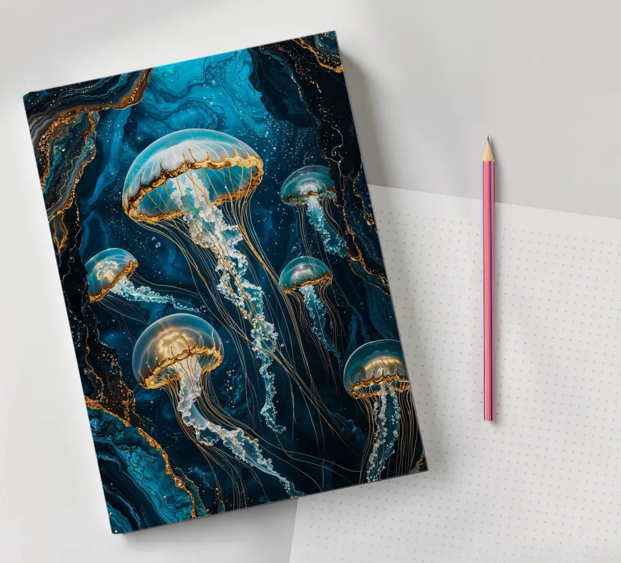 Dance of the Deep notebook by Pixaverse