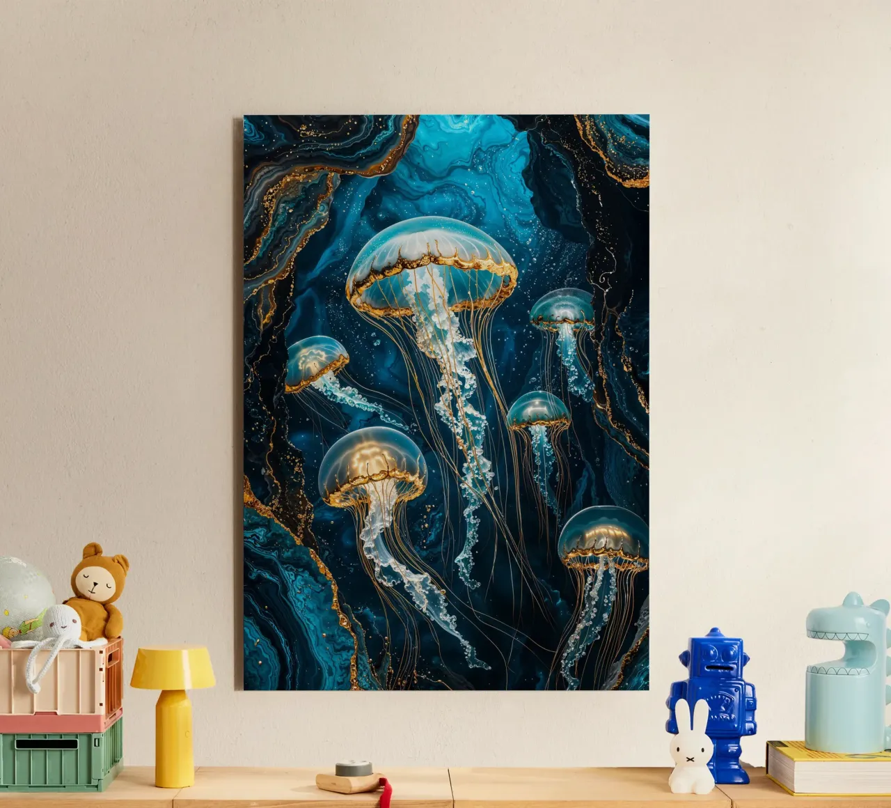 Dance of the Deep alu-dibond by Pixaverse