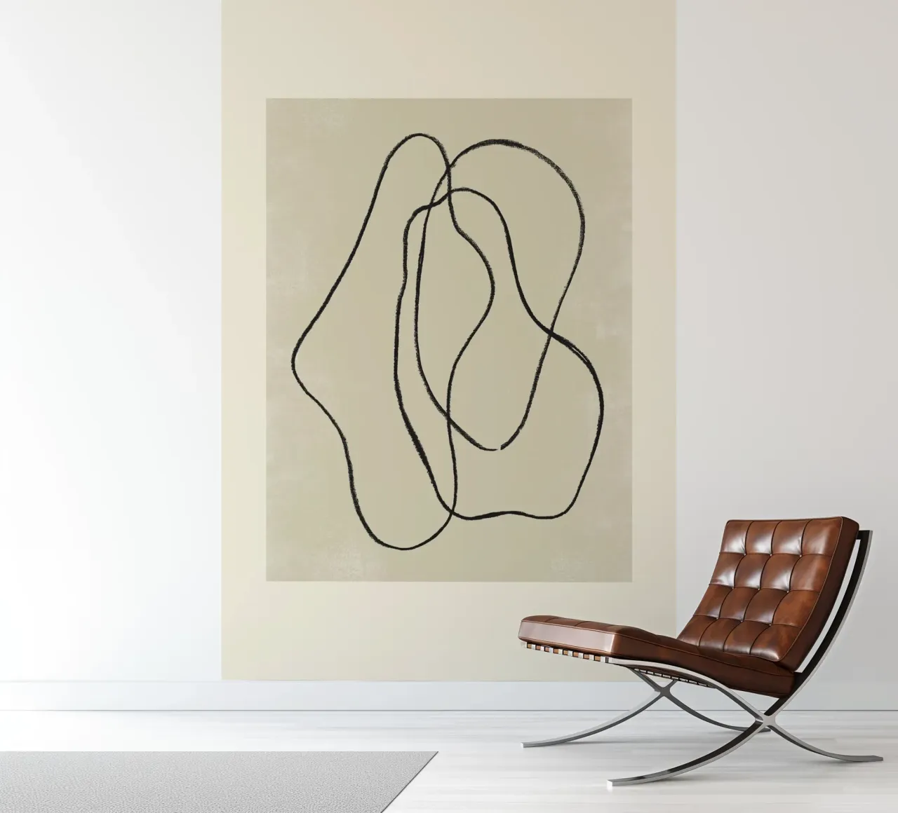 Pencil scribble 5 photo wallpaper by NouveauPrints