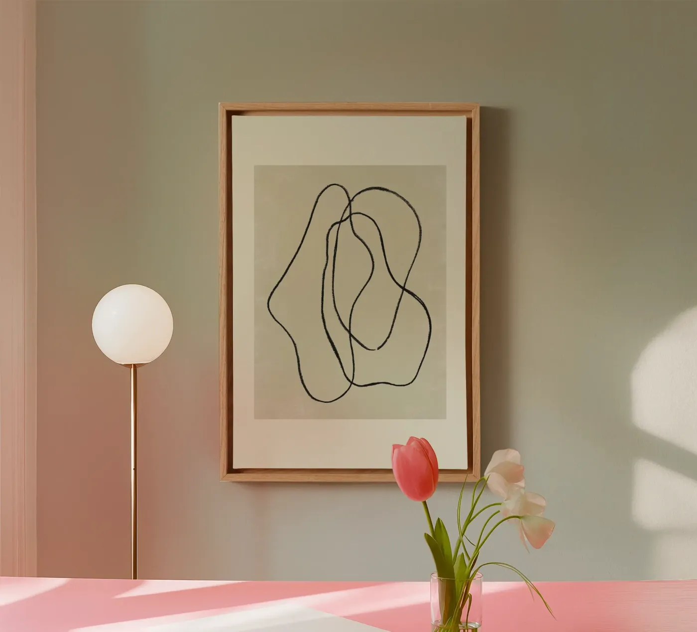 Pencil scribble 5 canvas by NouveauPrints