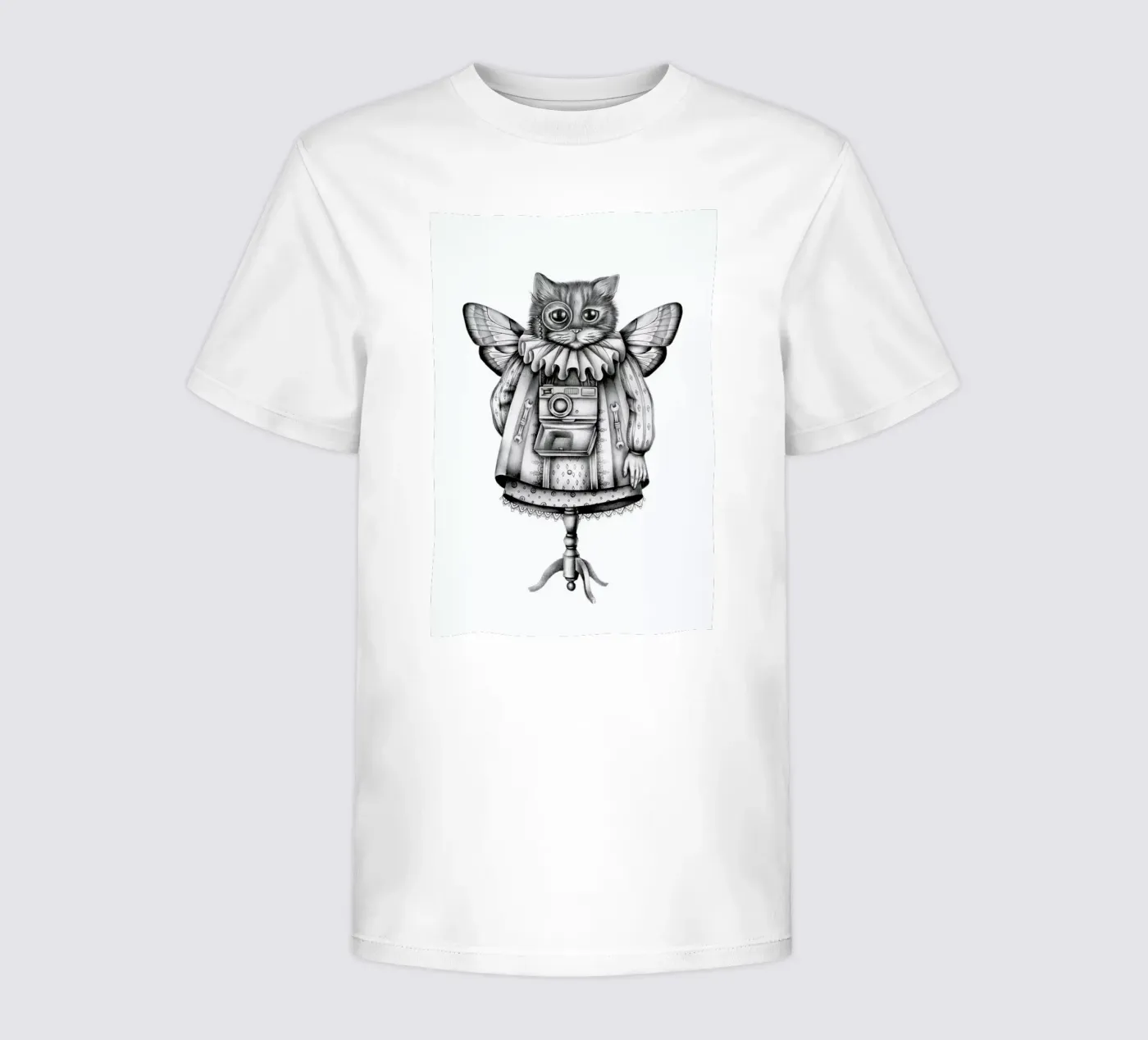 Cat t-shirt bambini da Maria Vdovichenko